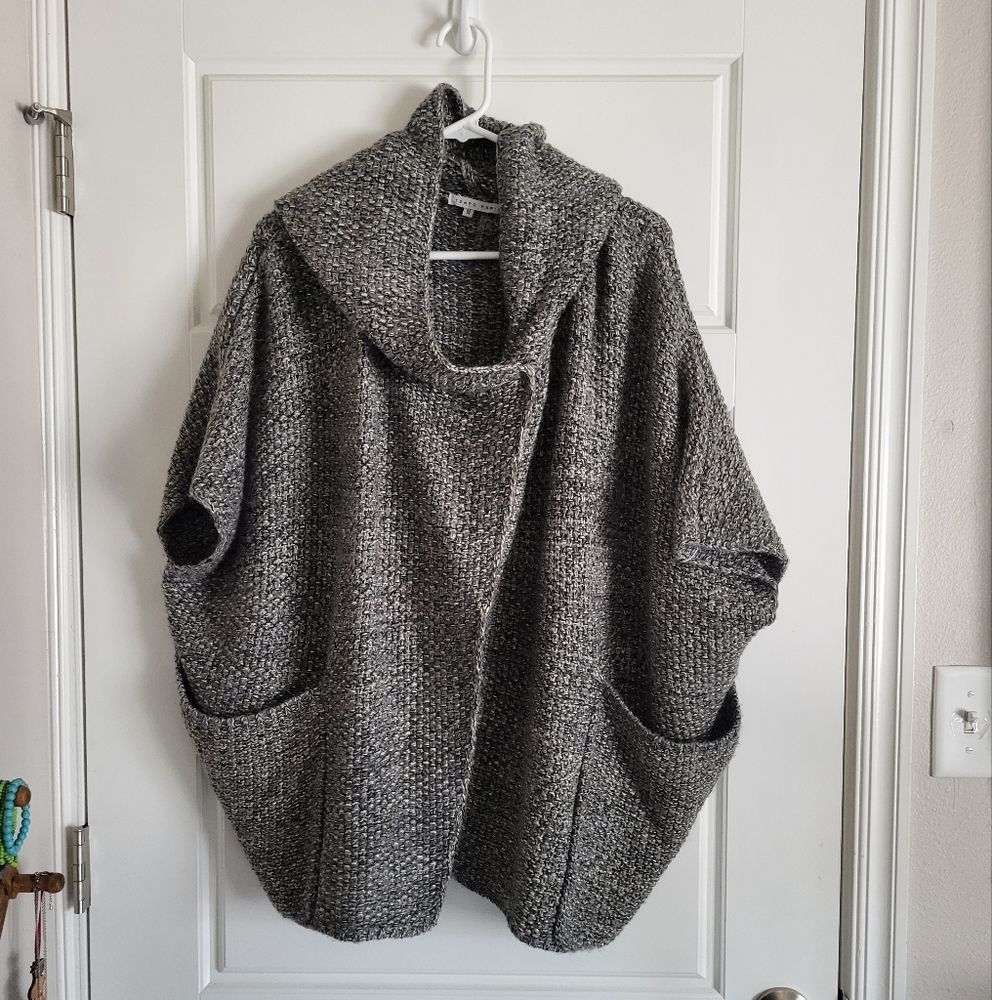 Hooded Dolman Cape
